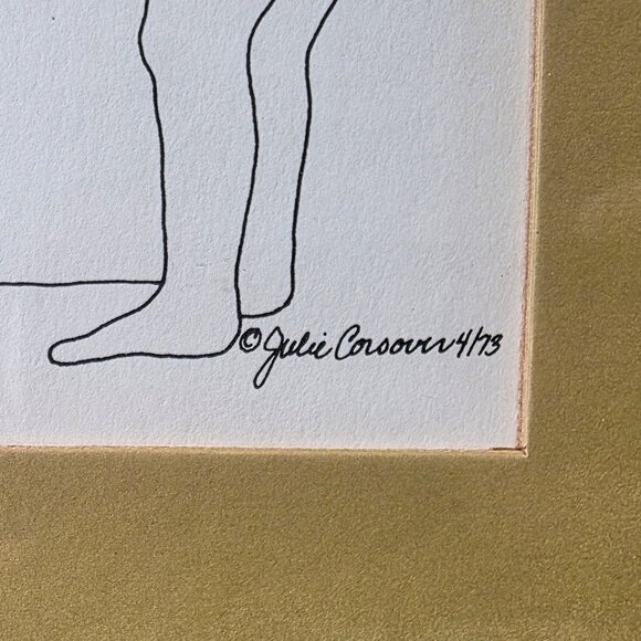 Julie Corsover Children's Bathroom Prints "Toilets" - Vintage 1973 - Picture 2 of 3